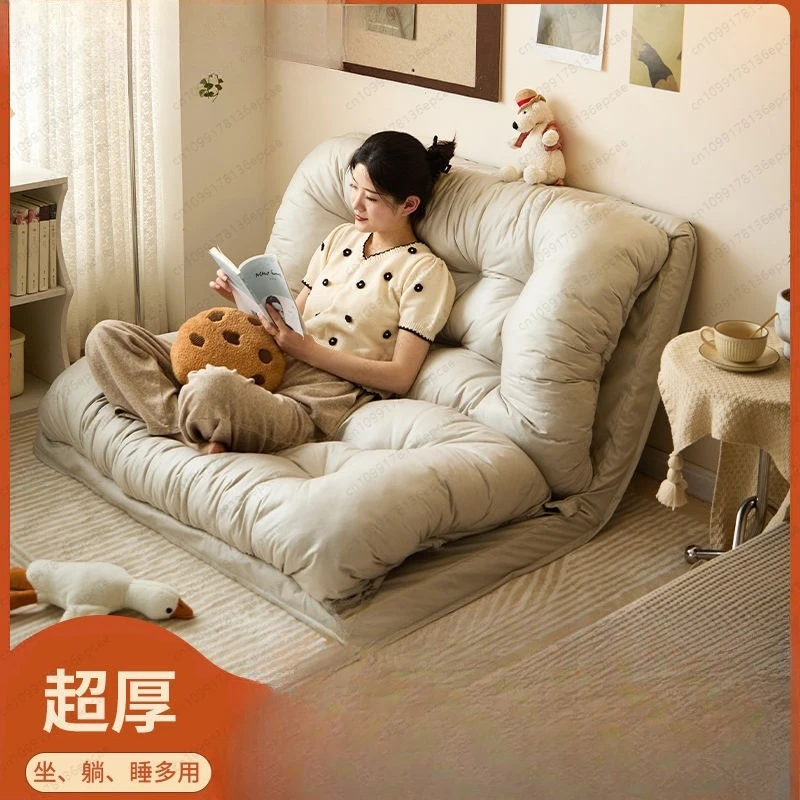 Lazy soFa small apartment sofA bed integrated dual-purpose rental house bedroom multi-functional Sofa bed student small sOfa