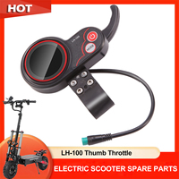 LH-100 Thumb Throttle 36V-60V 5 Pin Electric Scooter Display Instrument Speedometer Control Panel For BOYUEDA LAOTIE Accessories