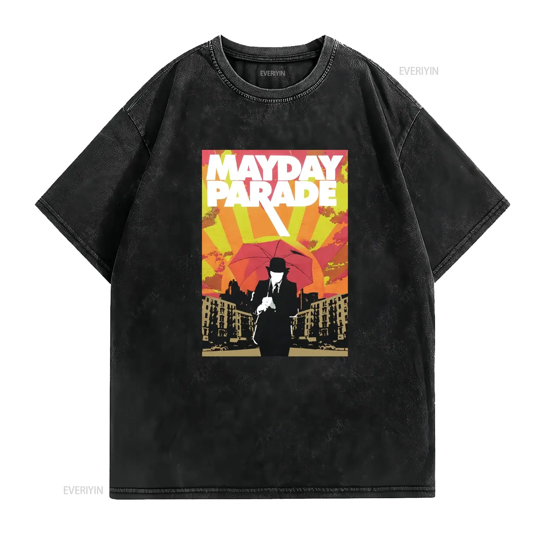 MAYDAY PARADE A LESSON IN ROMANTICS 10 YEAR ANNIVERSARY TOUR T SHIRT LARGE vintage Washed Breathable fashion Versatile