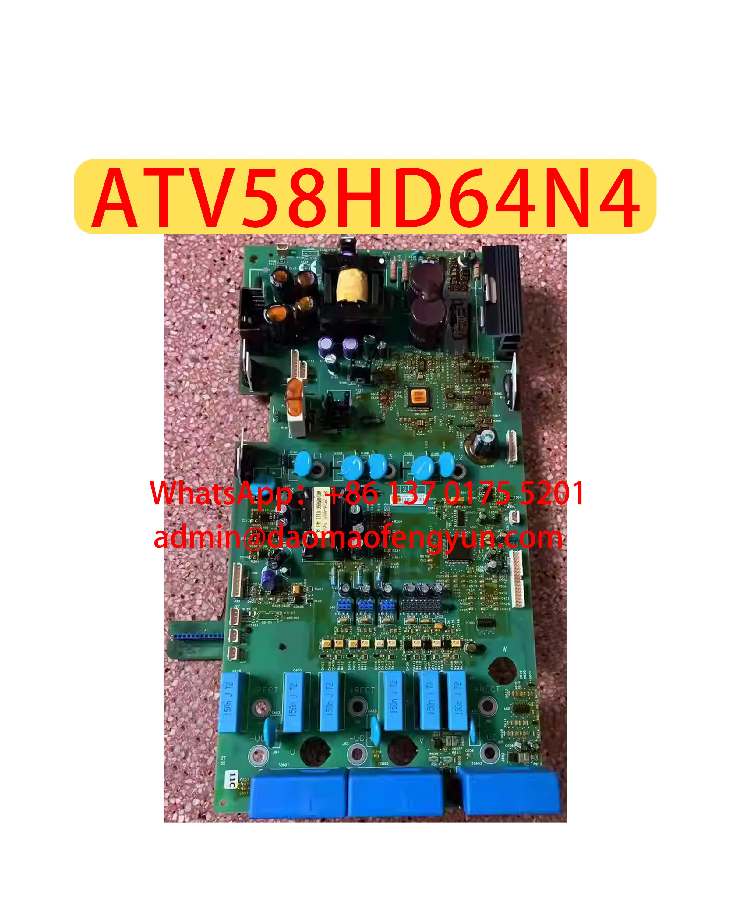 

Плата привода ATV58HD64N4 преобразователя частоты, используемая основная плата питания серии ATV58, протестировано, быстрая доставка