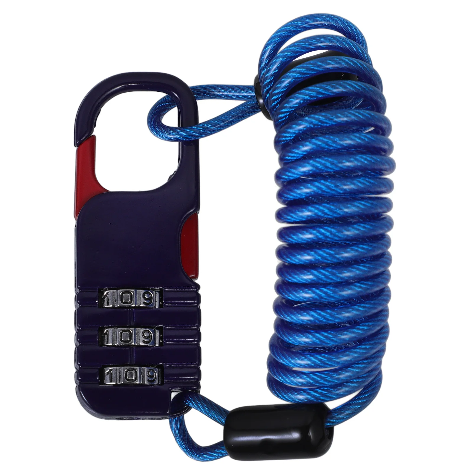 

Password Lock for Bike Flexible High-Strength Steel Wire Lock Anti-Cut Design No Scratch for Daily Commute and Outdoor