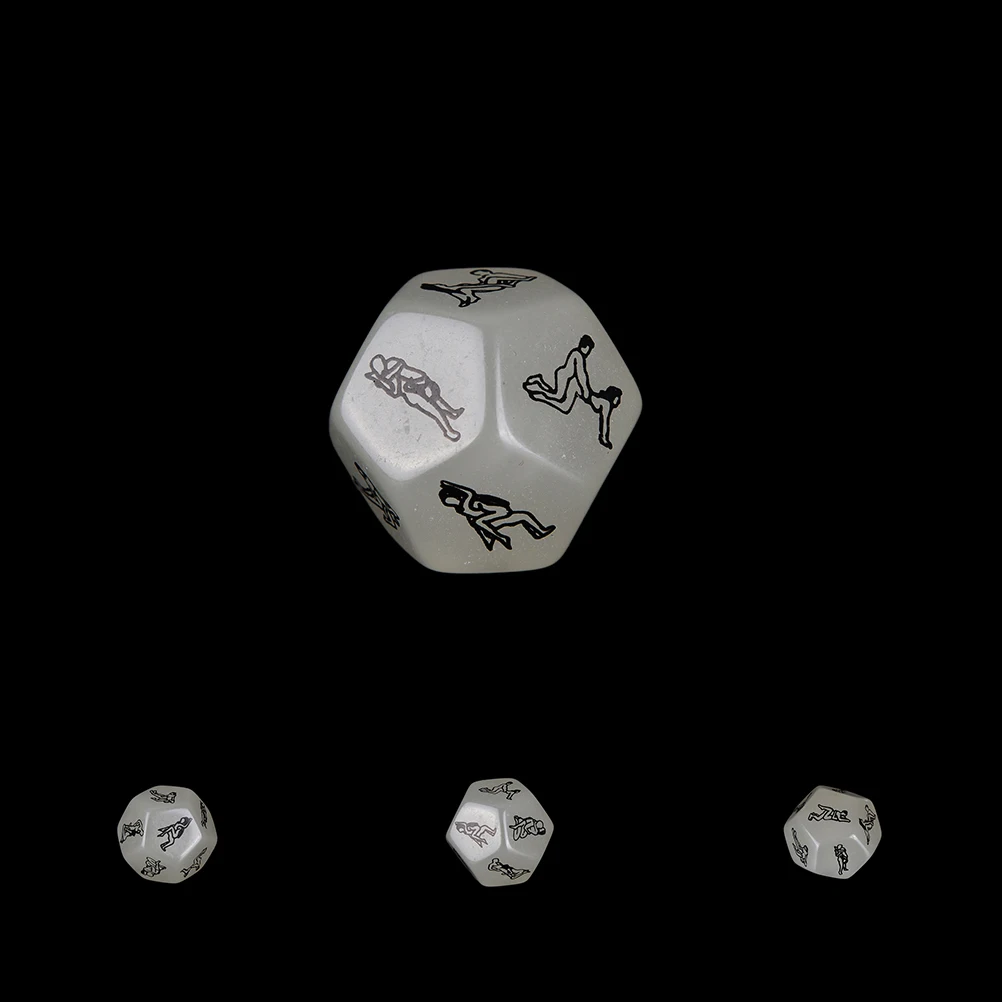Sexe adulte dans le noir jeu de dés amour humour jeu Romance érotique Craps jouet,