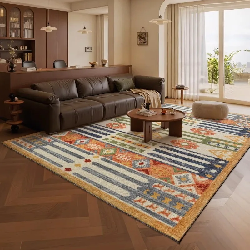 

Advanced Dopamine Living Room Carpet Sofa Coffee Table Non Slip Floor Mat Home Decor Bedroom Bedside Washable Easy Clean Rug 양탄자