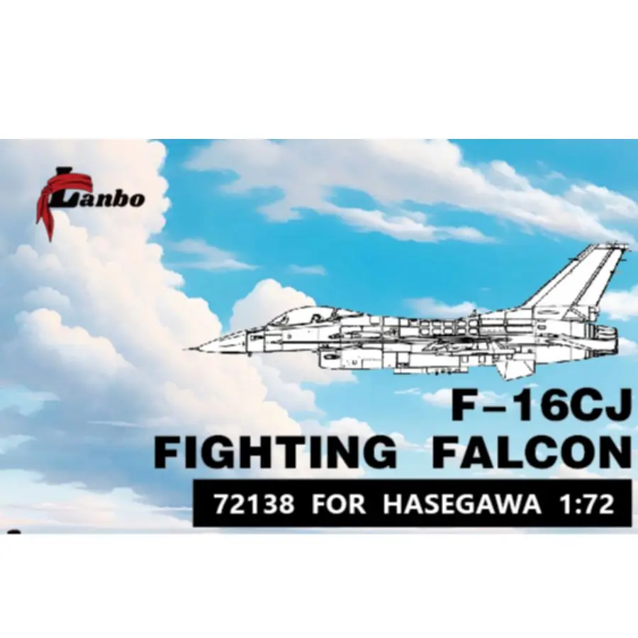 Lanbo Models F-16CJ FIGHTING FALCON 72138 FOR HASEGAWA 1:72 3D Cockpit