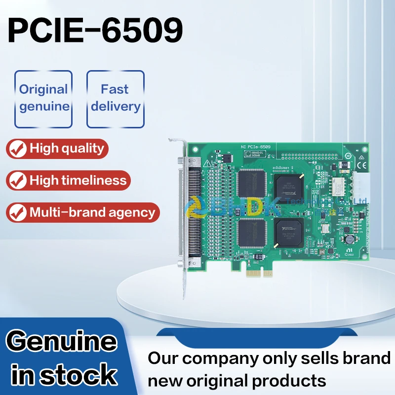 For PCIe-6509 NI 96 Channel Bidirectional Digital IO Card 5V TTL CMOS 24mA High Drive PCI Express Control Board