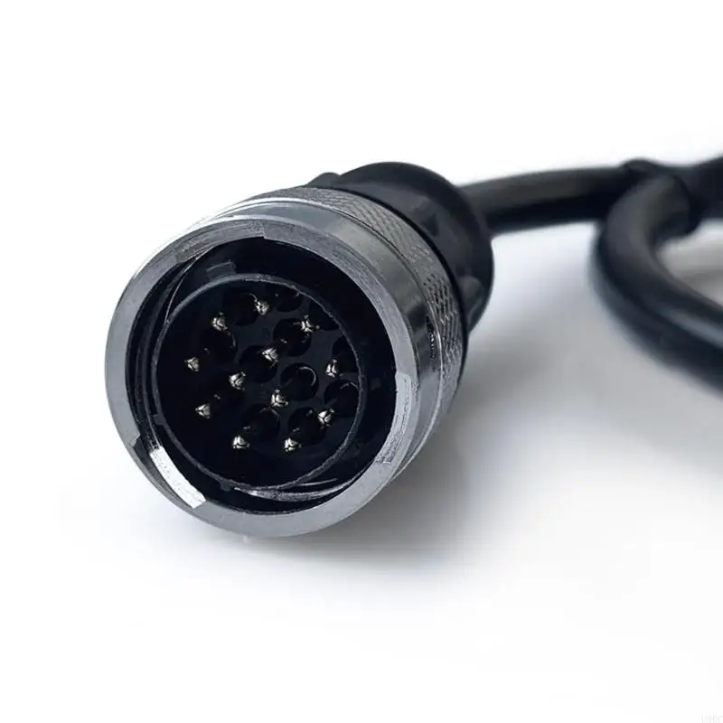 Diagnostic Cable with Molded Strain Relief 24V 12 Pin for Shop Tasks Metal & PVC New