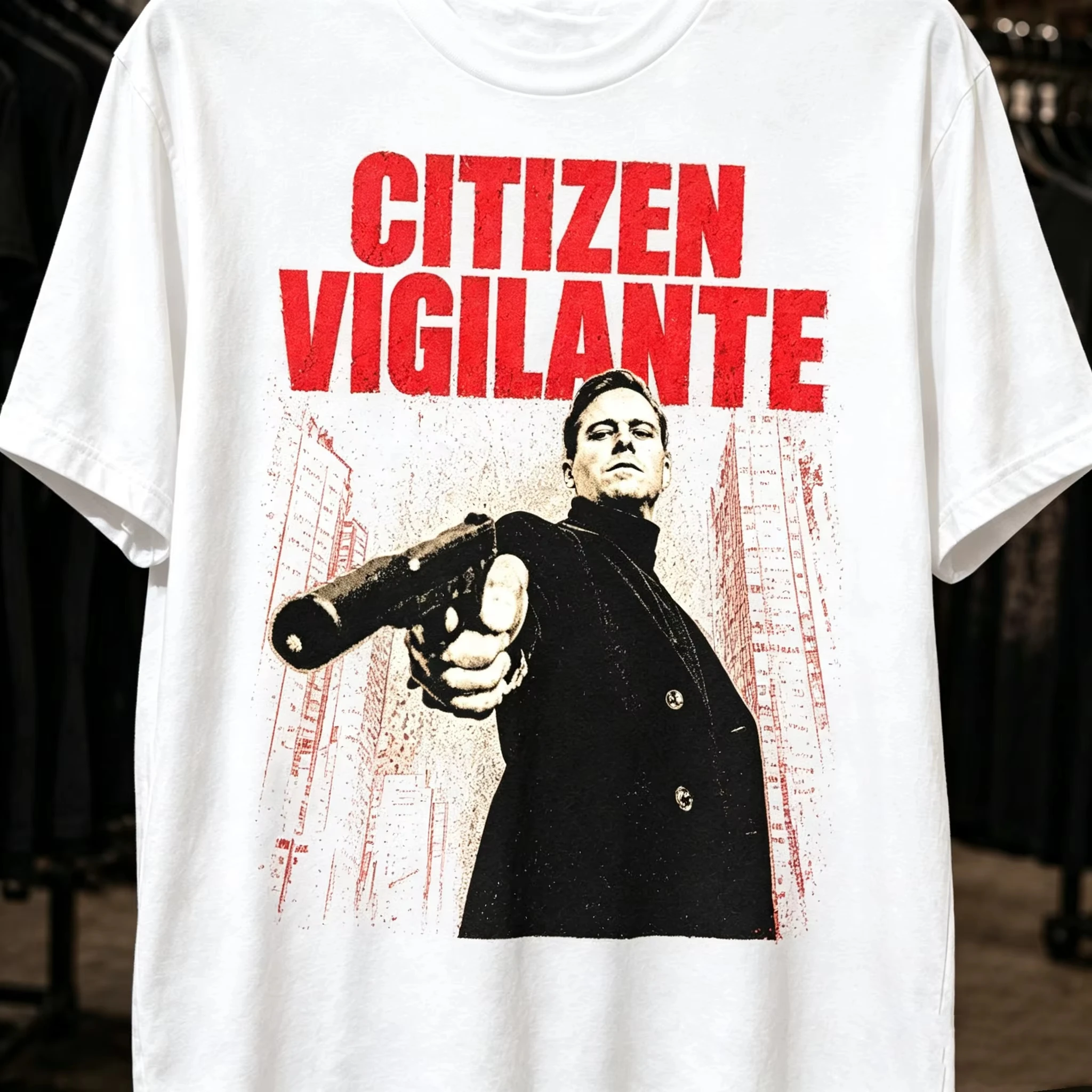 Movie Citizen Vigilante Armie Hammer Graphic New Summer T-Shirt 100%Cotton Men's Women's Y2k Popular Oversized Tshirt Casual Tee