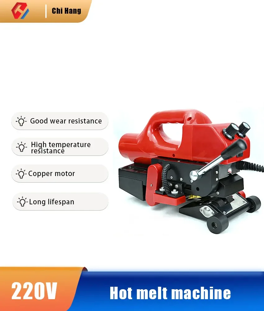 新しい 220 V/50 HZ 複線溶接機抗浸透性フィルム HDPE トンネル専用 PVC 防水ボードホットメルト機