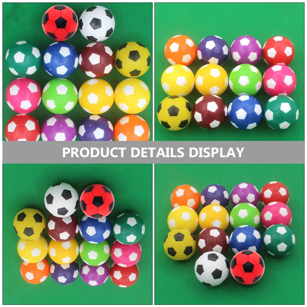 

Набор из 16 пластиковых мячей для настольного футбола, турнирный стиль, мини-футбол, замена стандартных мячей для настольного футбола, аксессуары для стола