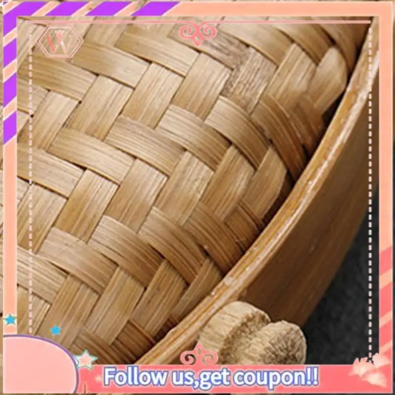 

Upgraded Tea Storage Basket Handmade Bamboo Pu 'Er Tea Storage Basket Box Chinese Style Gift Box Living Room Furniture Decoratio