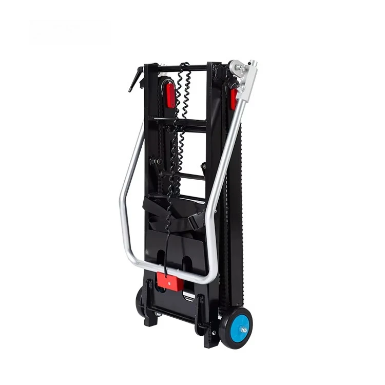 Foldable Grocery Hand Trolley Cart Industrial Stair Climbing Tools Lightweight Shopping Cart for Easy Storage