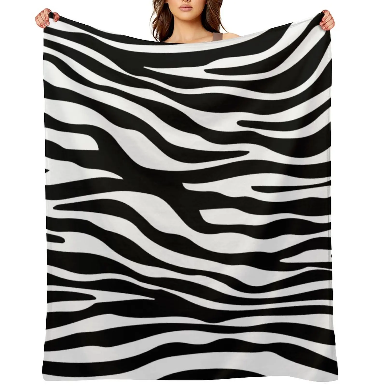 

zebra skin Throw Blanket blankets ands Sofa Throw Thermal wednesday Blankets