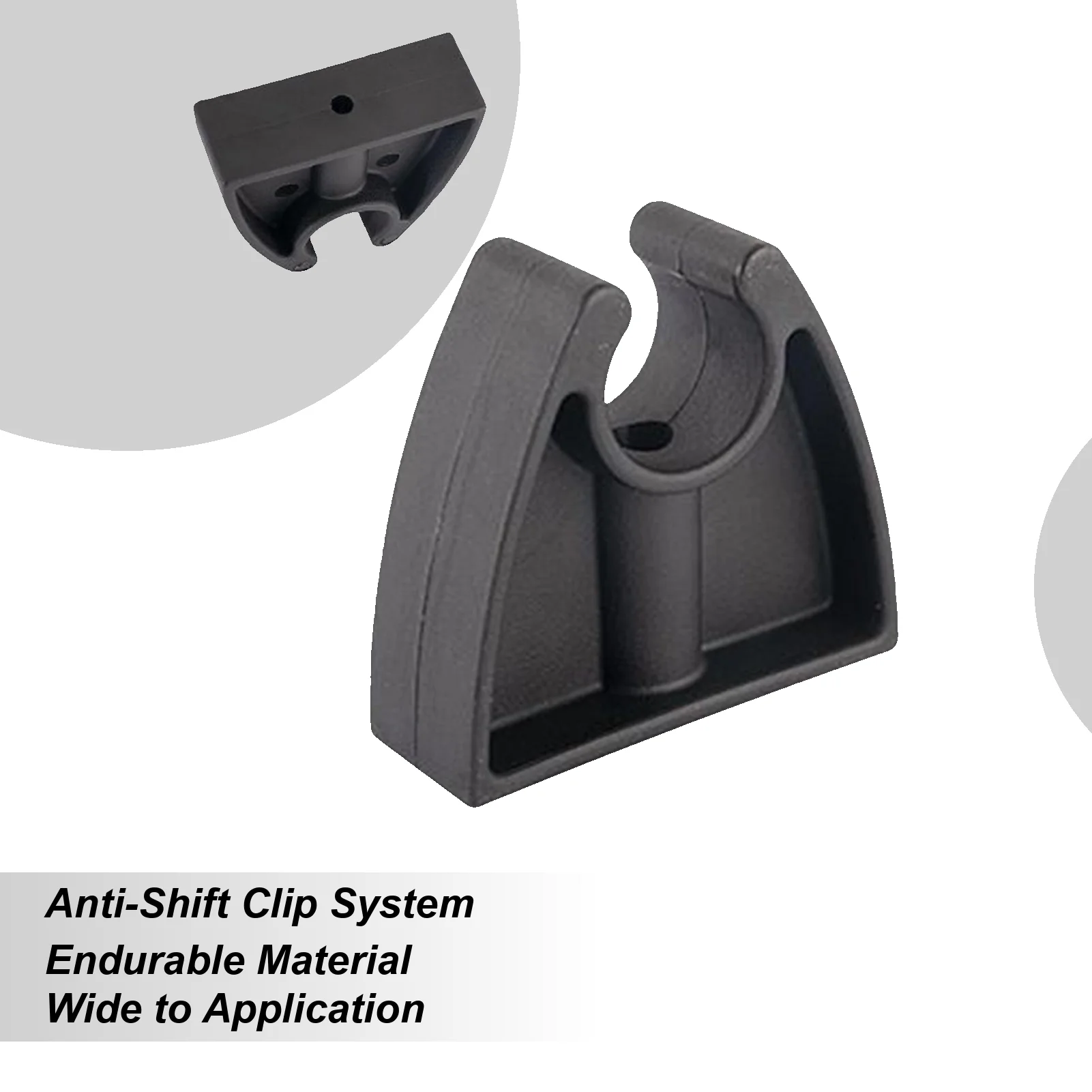 

Зажимы для фонарика для лодки, черный зажим для фонаря, зажим для крюка, настенный фонарик для док-станции, организация яхты и корабля