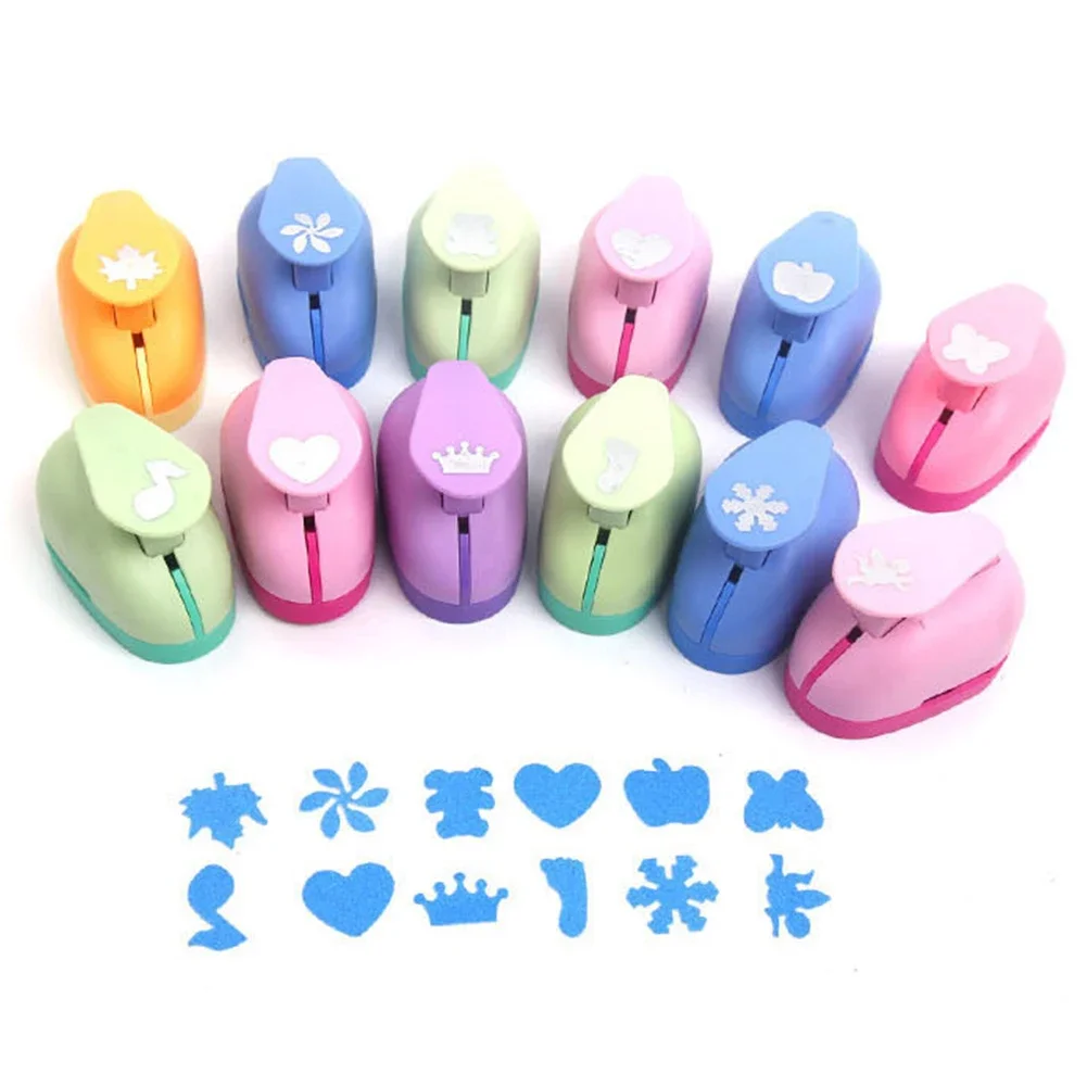 15mm Flower Furador DIY Craft Hole Puncher Paper Cut Eva Foam Maker Scrapbooking Labor Saving for Kid Hole Punch Embossing