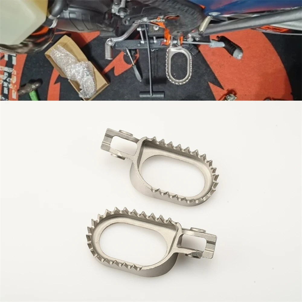 Lowered 3mm Rear Set Stainless Steel Foot Pegs For KTM EXC EXCF XCW XC XCF SX SXF Husqvarna TE FE TX FX TC FC TE FE GasGas EC EX