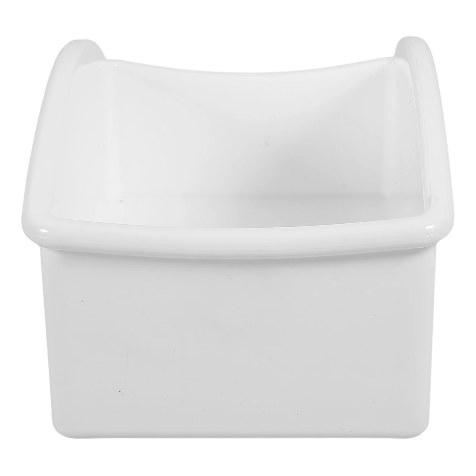 

Tea Bag Storage Box Holder White Compact Lightweight Organizer for Bags Sugar Packet Coffee Bar Home Office Desk