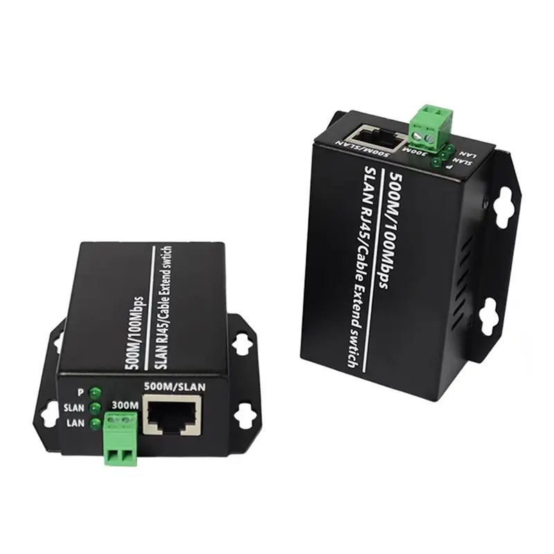 QWE-12X Ethernet Over Twisted Pair Converter -Ethernet Extender Over Twisted Line Phone Wire Line, RJ45 LAN Network Booster