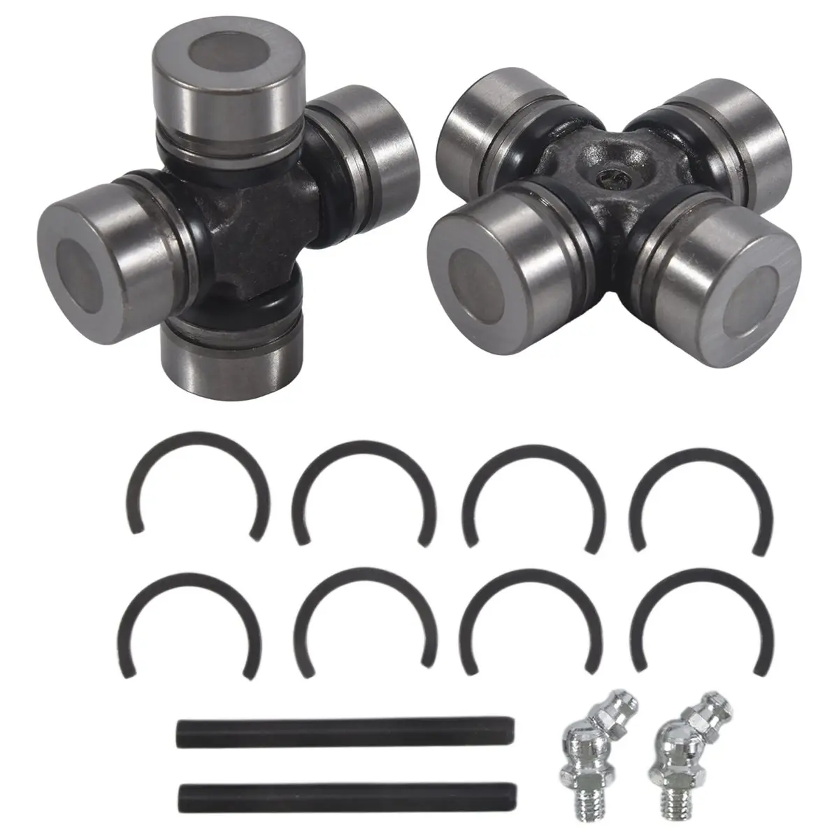 #96Z Front Prop Shaf,Front Prop Shaft U-Joint 2SET for Polaris RZR Ranger Sportsman (Photo Color)