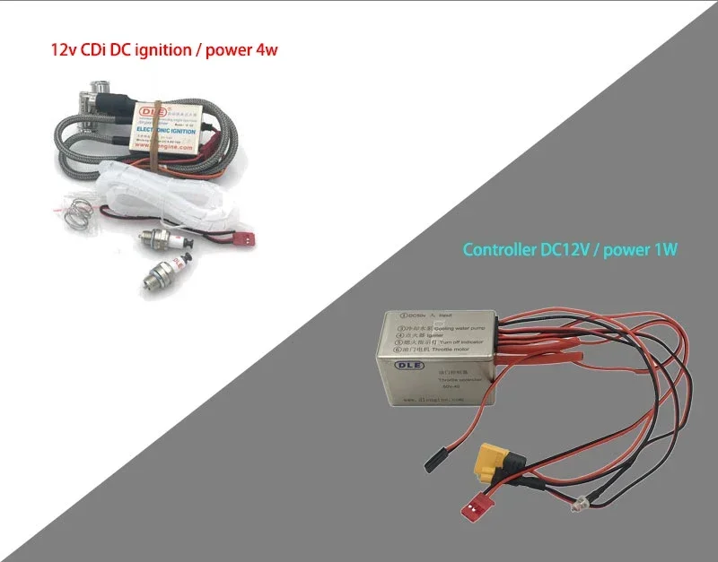 DLE70HD Drone Engine 4.2kw Water-Cooled Hybrid Electricity Generator Gasline Engine Kit ZLD