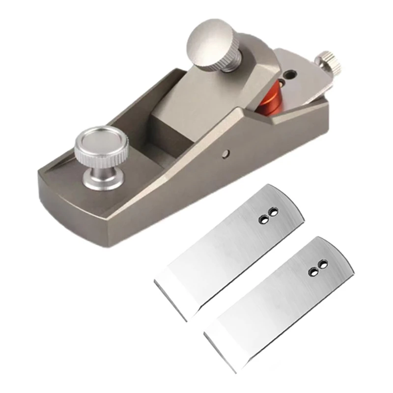 

BEAU-Woodworking Flat Plane Mini European Ornaments Planer Aluminum Alloy Hand Planer Bottom Edge Wood Trimming Plane