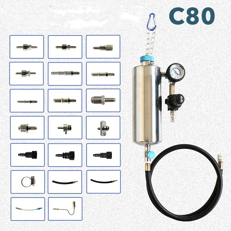 Car Injector Cleaning Machine Engine Cleaning Tool No Disassembly Tester Cleaning Hanging Bottle Tool