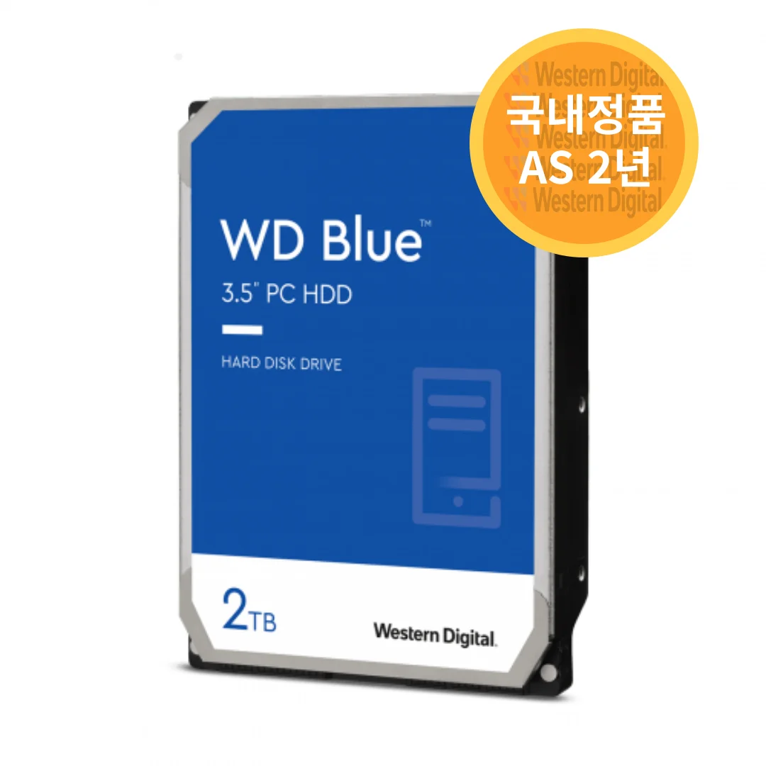 WD BLUE 2TB 3.5 inch HDD Hard Disk WD20EZBX (SATA3/7200/256M)