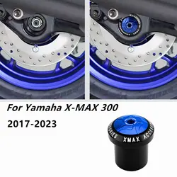For Yamaha X-MAX 300 XMAX 300 XMAX300 Accessories Rear Axle Fork Cap Nut Cover Wheel Axle Slider Screw Decoration