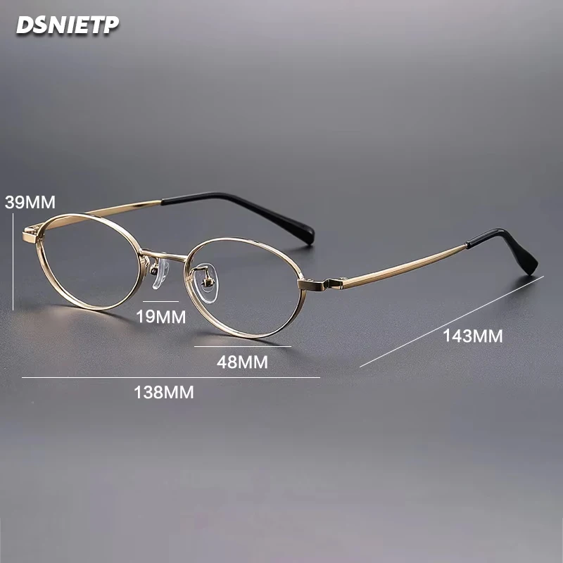 نظارات قراءة خفيفة للغاية من Dsnietp مستديرة مضادة للضوء الأزرق نظارات طبية فوتوكروميك نظارات صغيرة مخصصة