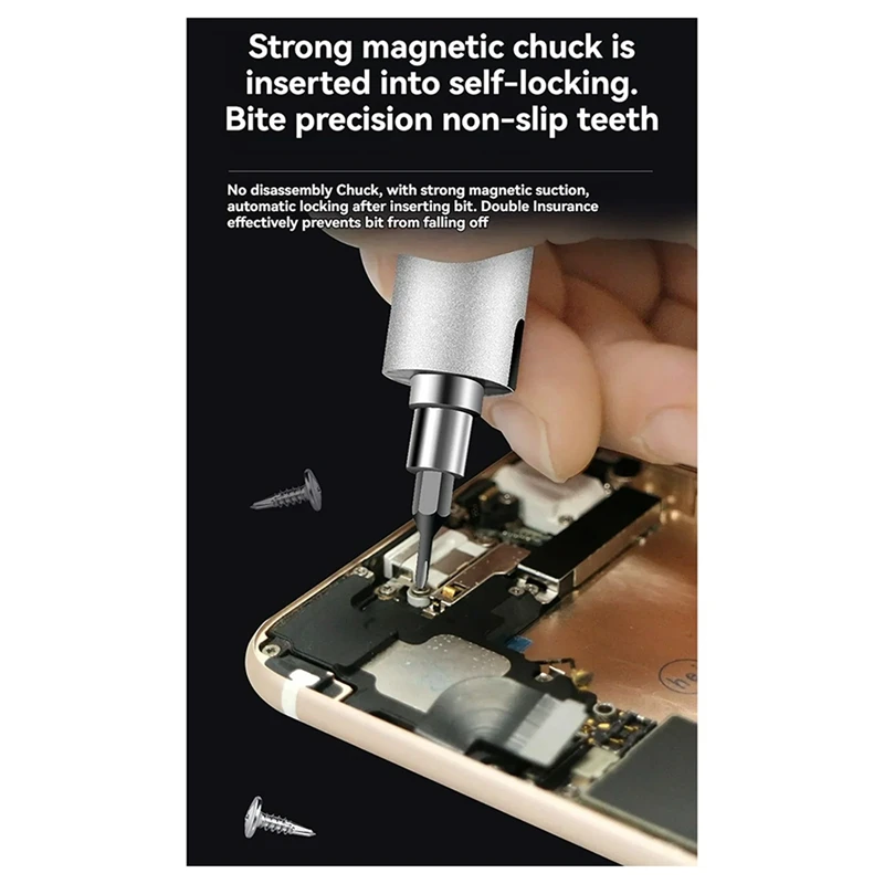 ABNO-Mini 32-in-1 전문 전기 스크루 드라이버 키트, 정밀 장비 수리 스크루 드라이버, 울트라 HD 모니터 수리 도구