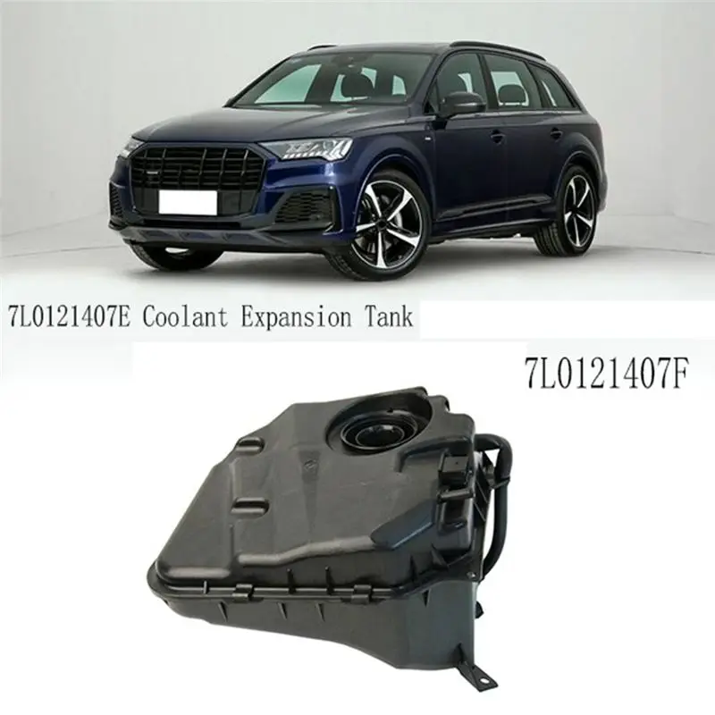 Steady 7L0121407E Coolant Expansion Tank Component For Q7 V W Touareg Radiators Water Tank Without Cap 7L0121407F