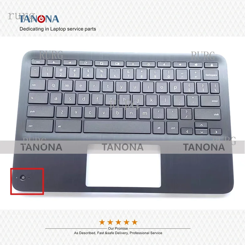 R+ Brand new L92215-001, compatible with FOR HP Chromebook X360 11 G3 EE, includes the upper case (palmrest) and keyboard