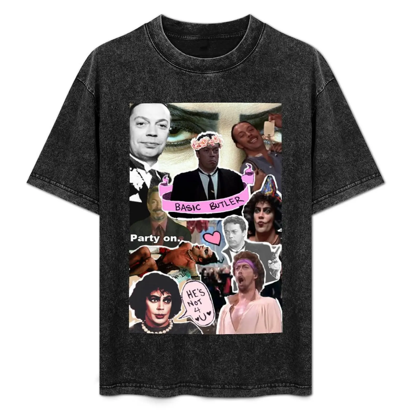 

The God that is Tim Curry T-Shirt Casual All Match Tee Shirt for Men