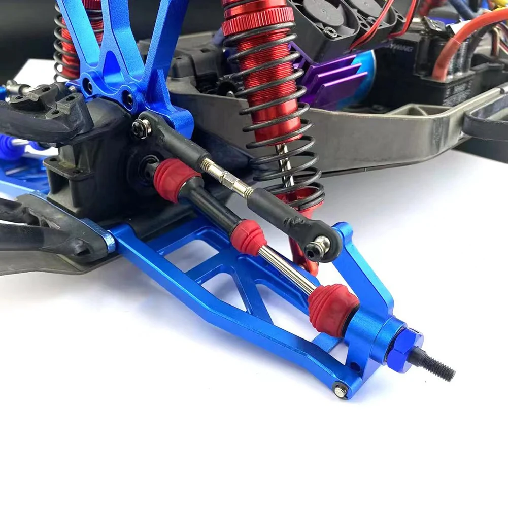 B05C-2Pcs Steel Rear Driveshaft CVD 6852R For 1/10 Traxxas Slash VXL 4X4 2WD Rustler Hoss Stampede RC Car Parts ,Blue