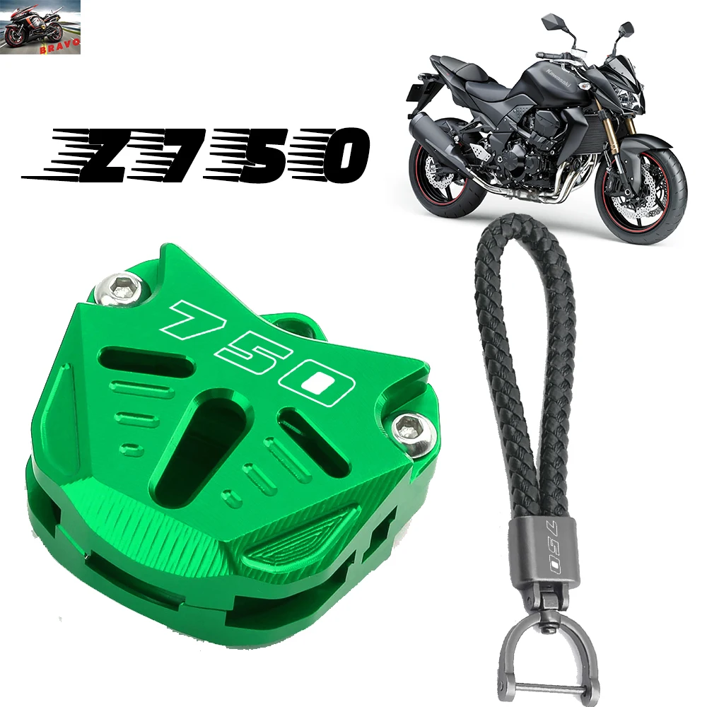 For Kawasaki Z750 Z 750 2005-2022 Motorcycle Key Ring Case Key Cover Keychain Accessories CNC Key Cover Protection Shell