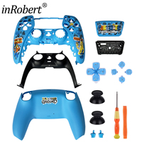 For PS5 Controller Shell Limited for Fortnite Housing Case BDM-010/020/030/040/050 Front Back Touchpad Cover 3D Cap Buttons