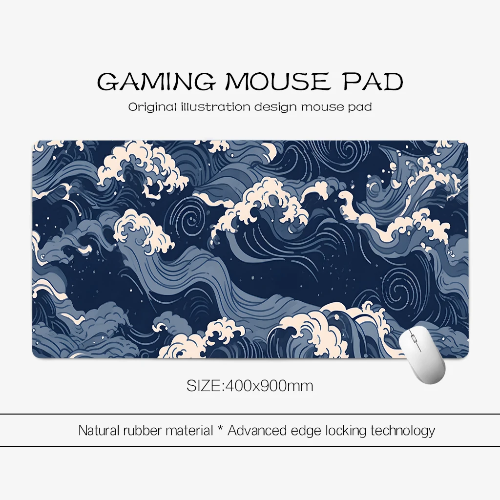 

XXL large size lockedge gaming mousepad Multi-model rubber non-slip desk mat laptop protection mats Computer accessories durable