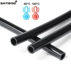 1~10m Food Grade Silicone Tube Black Flexible Aquarium Air Irrigation Pipe Water Connector Garden Hose Fish Tank Pond Pump Hoses