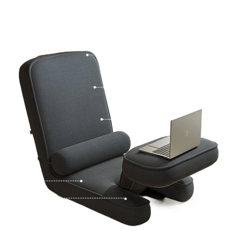 X&D Small Room Easy Place With Multiple Levels Foldable Lazy Sofa Computer Bedroom Sofa Chair Tatami Backrest Foldable Sofa Bed