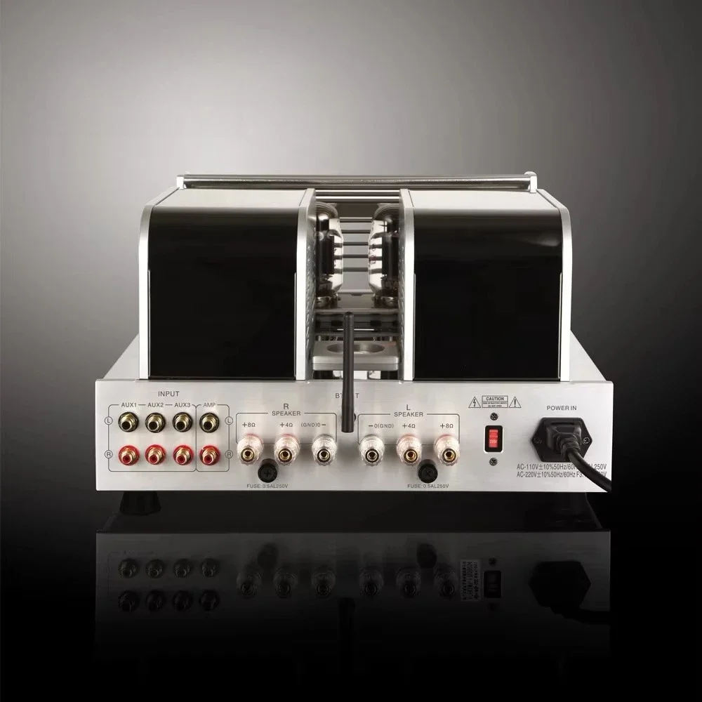 Upgraded KT88 Vacuum Tube Amplifier, Class A Stereo Push-Pull Hi-Fi Integrated Power Amp for Home Audio