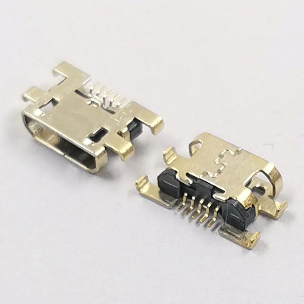 10pcs Micro USB 5Pin Jack Connector reverse socket Data charging port tail plug For Gionee GN5005 youmi 4S Doogee BL7000