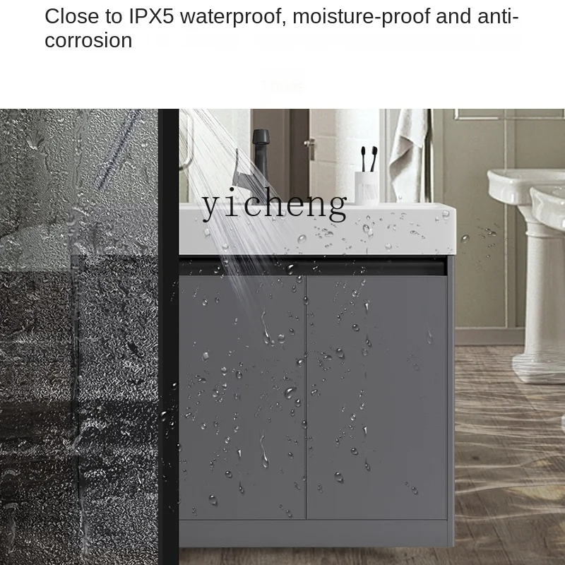 

washbasin cabinet combination washbasin ceramic integrated double basin bathroom laundry sink bathroom cabinet
