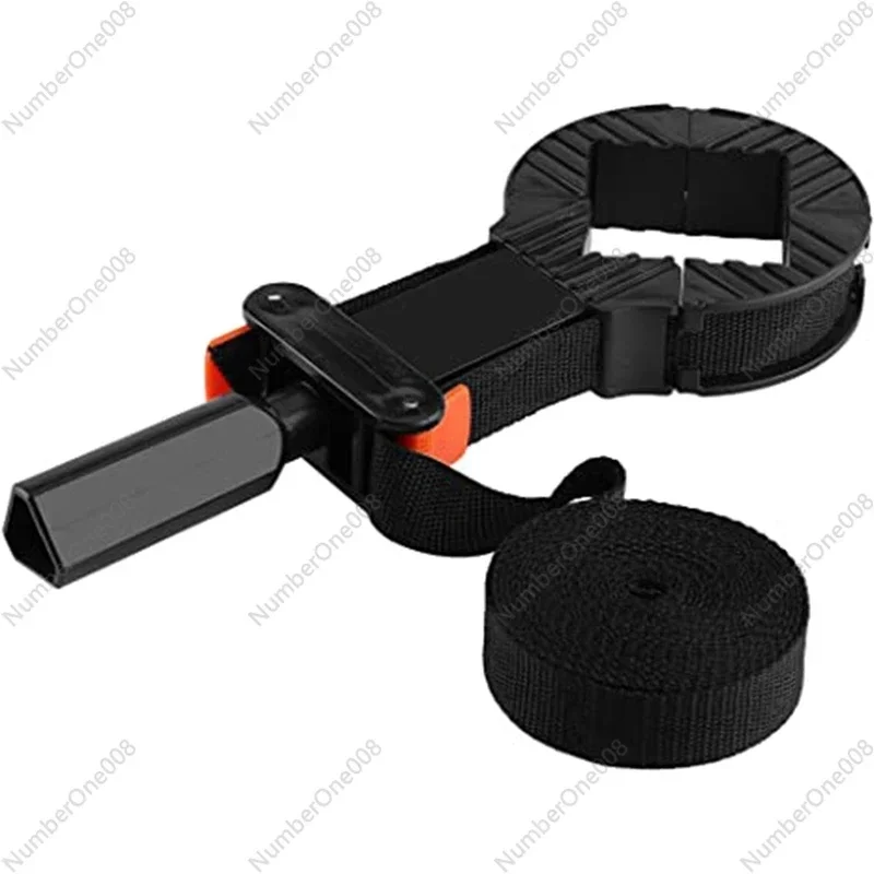 

90 Degree Right Angle Clamp, Toothed Belt Quick-Adjust Woodworking Corner Clip, Multifunctional Fixing Bracket