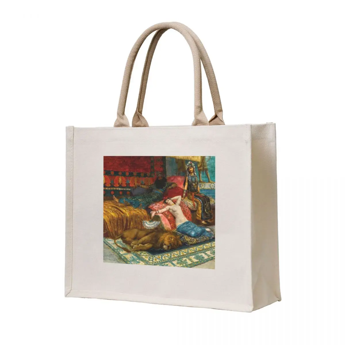 

George Antoine Rochegrosse Idle moments Tote Bag large tote bag tote bag men Shopper handbag Lady bags