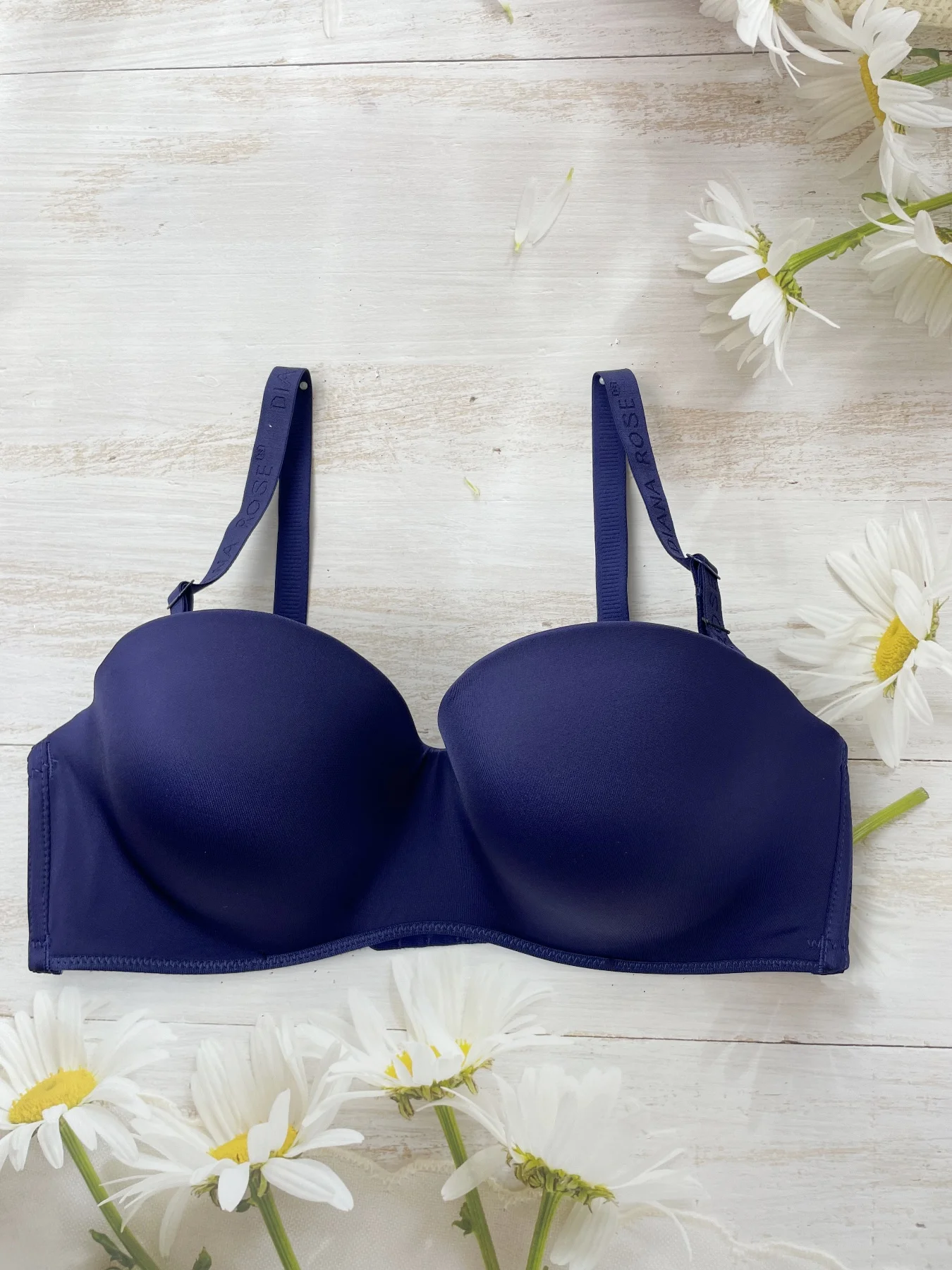 حمالة صدر ثلاثية الصدر راقية للسيدات ، ملابس داخلية مثيرة ، كوب قالب رقيق ، لون خالص ، كوب د ، صدر رفيع #5