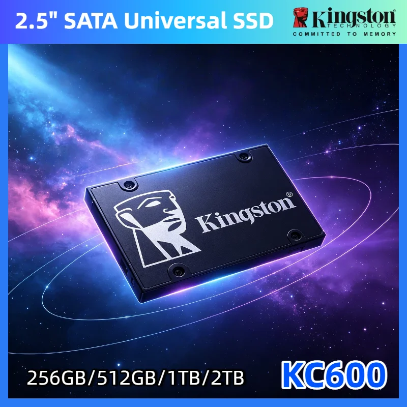 kingston-kc600-256gb-512gb-1tb-2tb-sata3-25インチ内蔵ssd-ソリッドステートドライブ-ノートパソコン-デスクトップpc-proユニット用