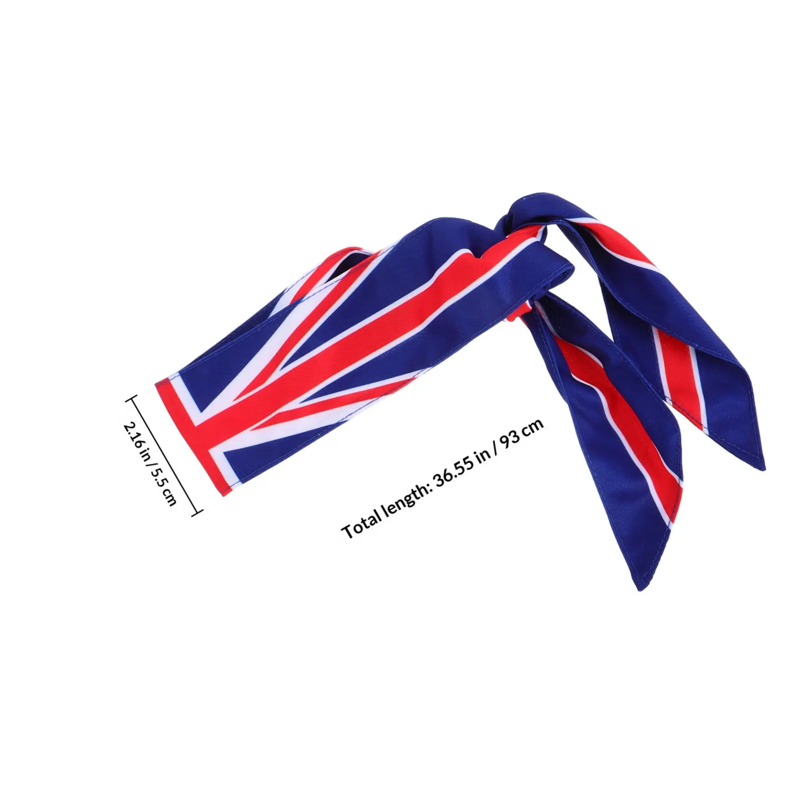 Red Blue Rice Flag Print Sports Headband for Running, Yoga, Fitness – Non-Slip Comfortable Sweatband