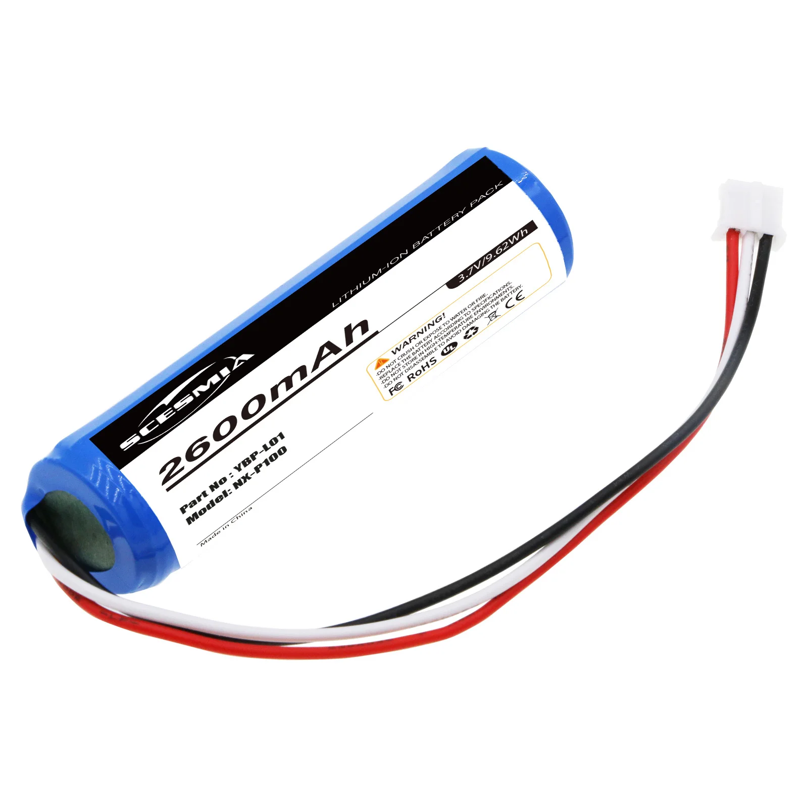 Speaker Battery YBP-L01 for YAMAHA NX-P100 3.7V 2600mAh / 9.62Wh