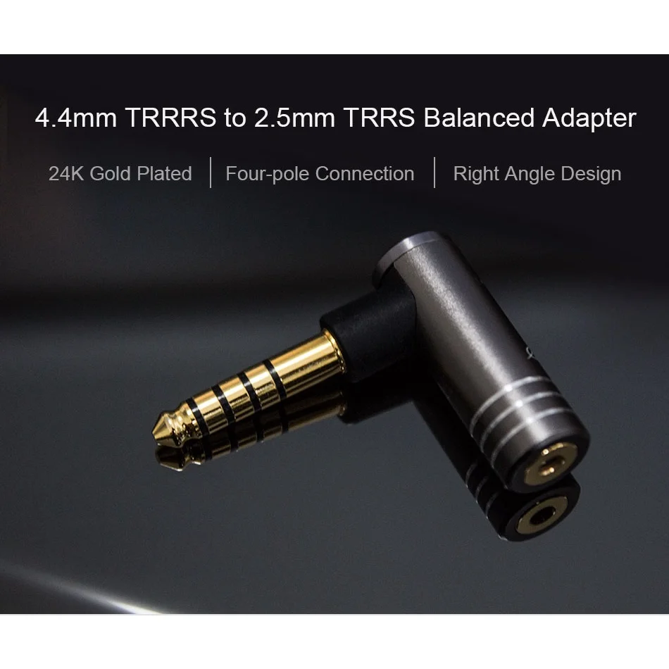 Imagem -03 - Cayin Balanced Adaptador Feminino Ph4x Trrs Macho para 25 mm 44 mm Shanling Hifiman