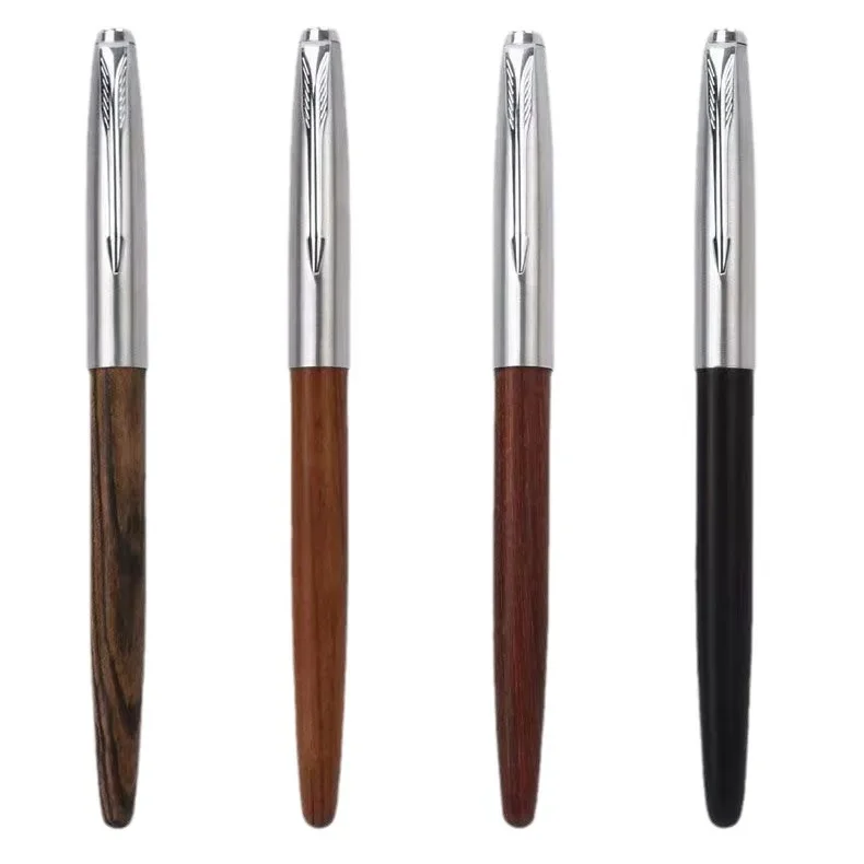 

5 шт. оригинальная деревянная каллиграфия, практика каллиграфии, графический дизайн, чернильная ручка, бизнес-офисный подарок, сумка для чернил, ручка для подписи