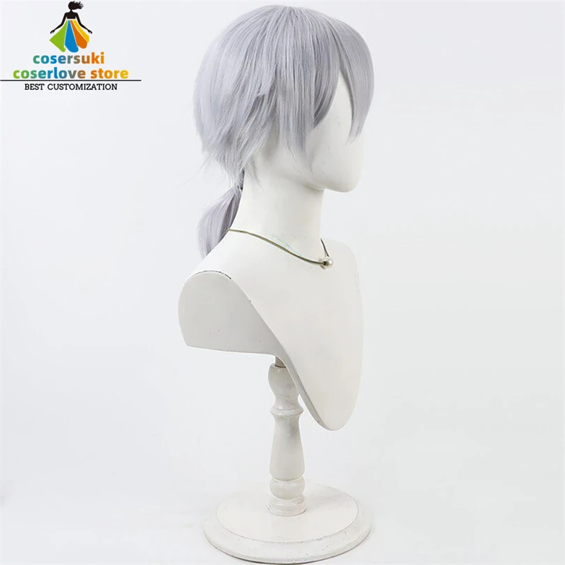 Twisted Wonderland Silver Epel Deuce Jade Floyd Skully Malleus Vil Lilia Leona Gidel Riddle Cater Azul Minajael Ace Cosplay Wig
